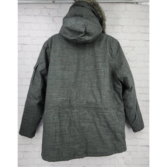 LL Bean Baxter State Parka Goose Down Winter Jacket Coat Gray Men’s Size XXL - Picture 6 of 12